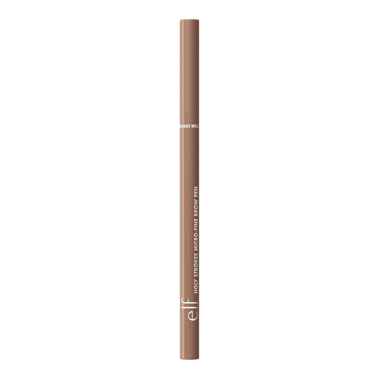 e.l.f. Holy Strokes Micro-Fine Brow Pen, Liquid Waterproof Eyebrow Makeup For Detailing & Adding Dimension, Vegan & Cruelty-Free, Blonde