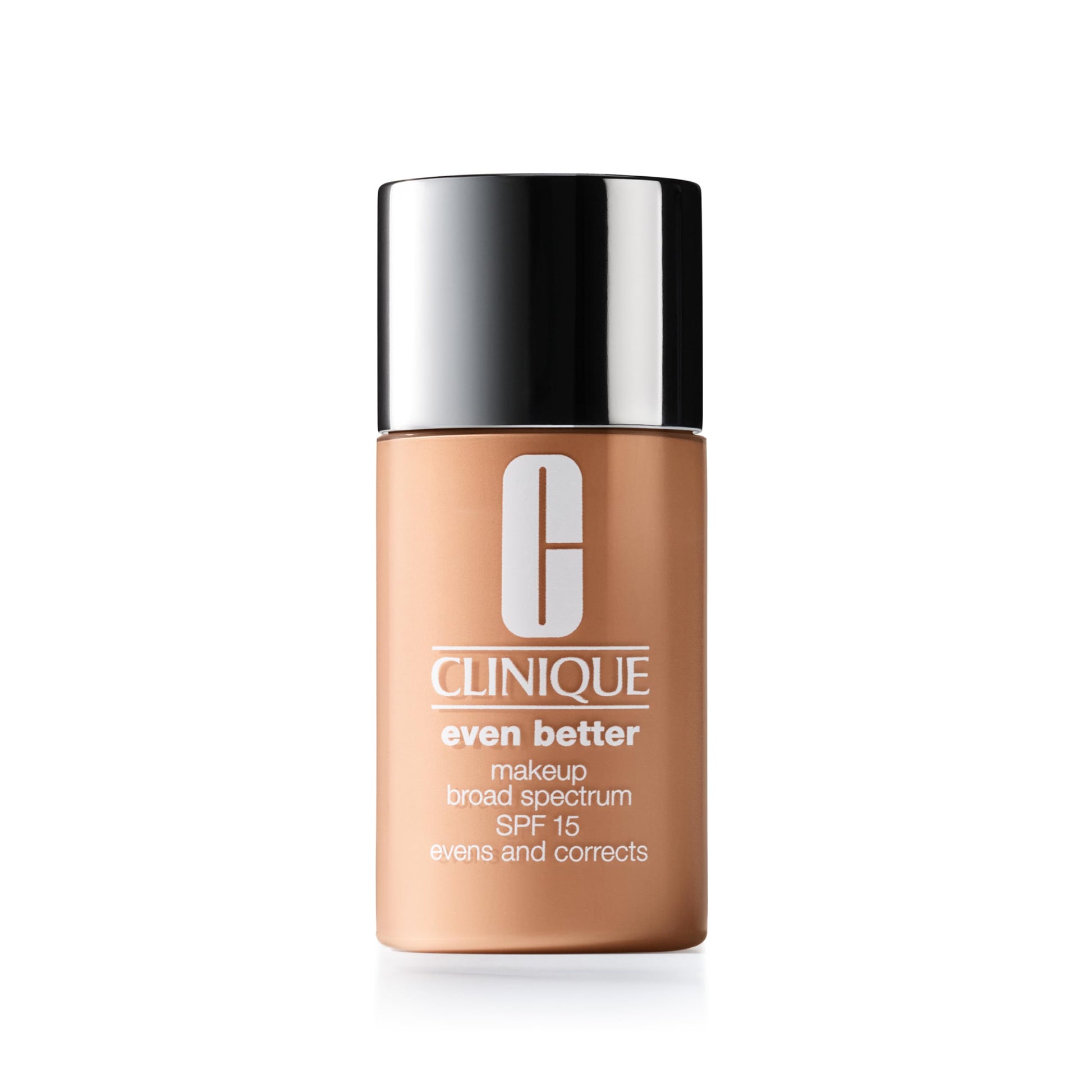 Clinique Even Better Makeup Foundation Broad Spectrum SPF 15 | Medium Coverage + Natural Finish | With Vitamin C | Evens Skin Tone + Reduces Dark Spots