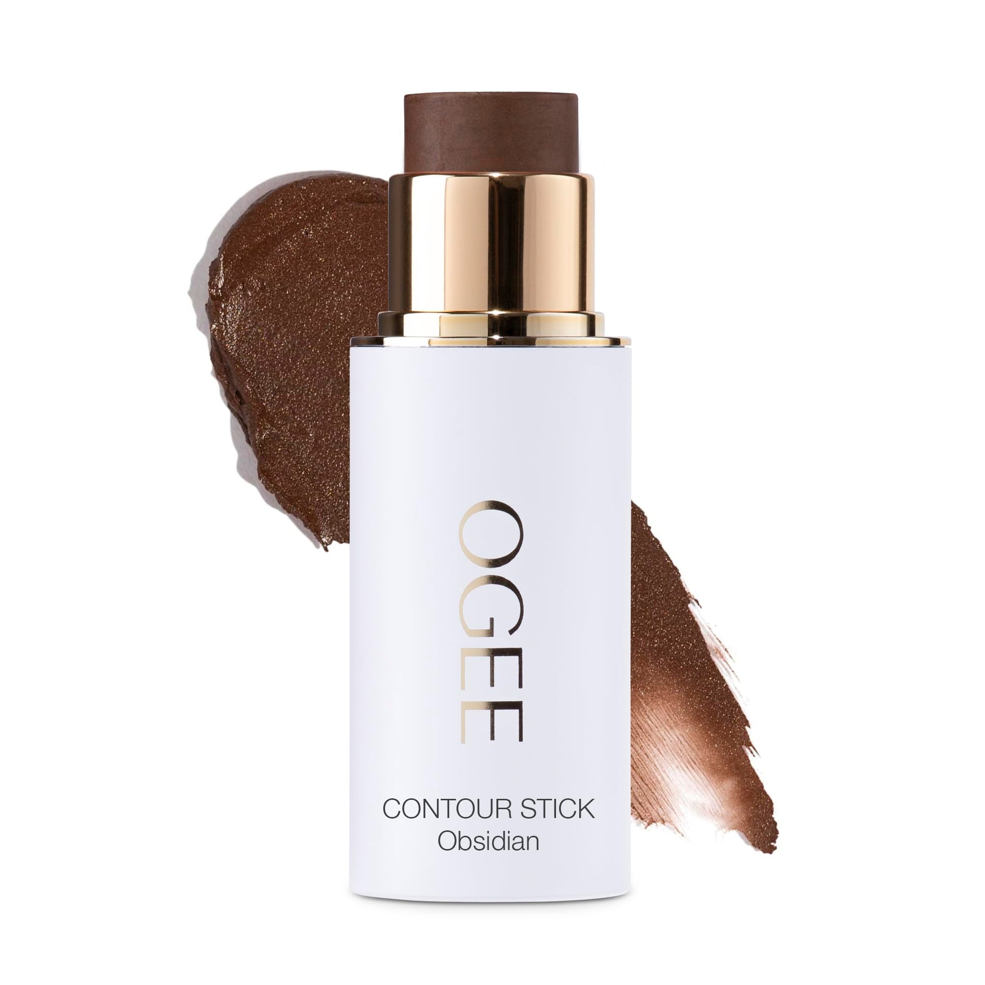 Ogee Face Stick Trio - Golden Contour Stick Makeup Collection - Certified Organic Bronzer, Blush Stick, and Highlighter Stick for a Flawless Look