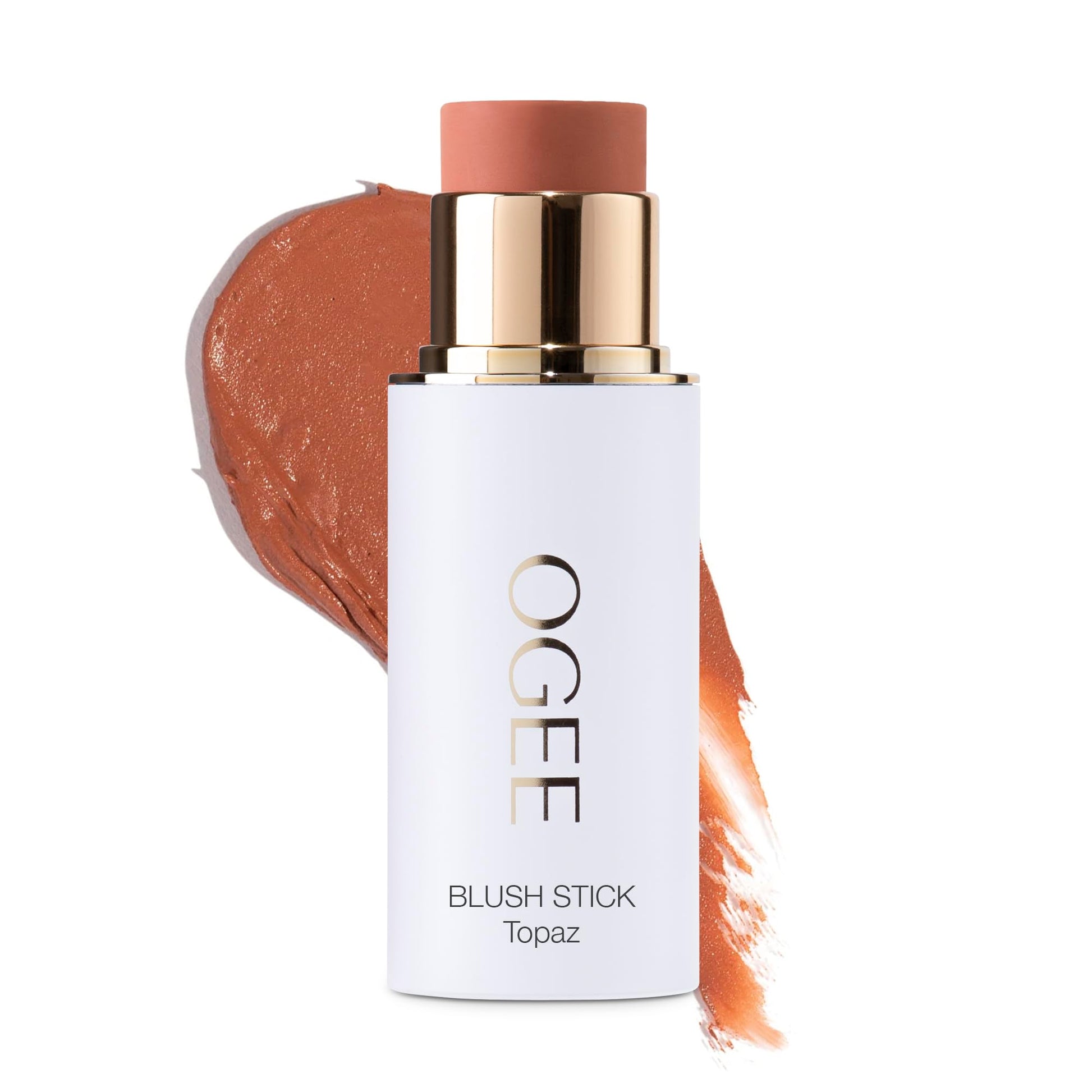 Ogee Face Stick Trio - Golden Contour Stick Makeup Collection - Certified Organic Bronzer, Blush Stick, and Highlighter Stick for a Flawless Look