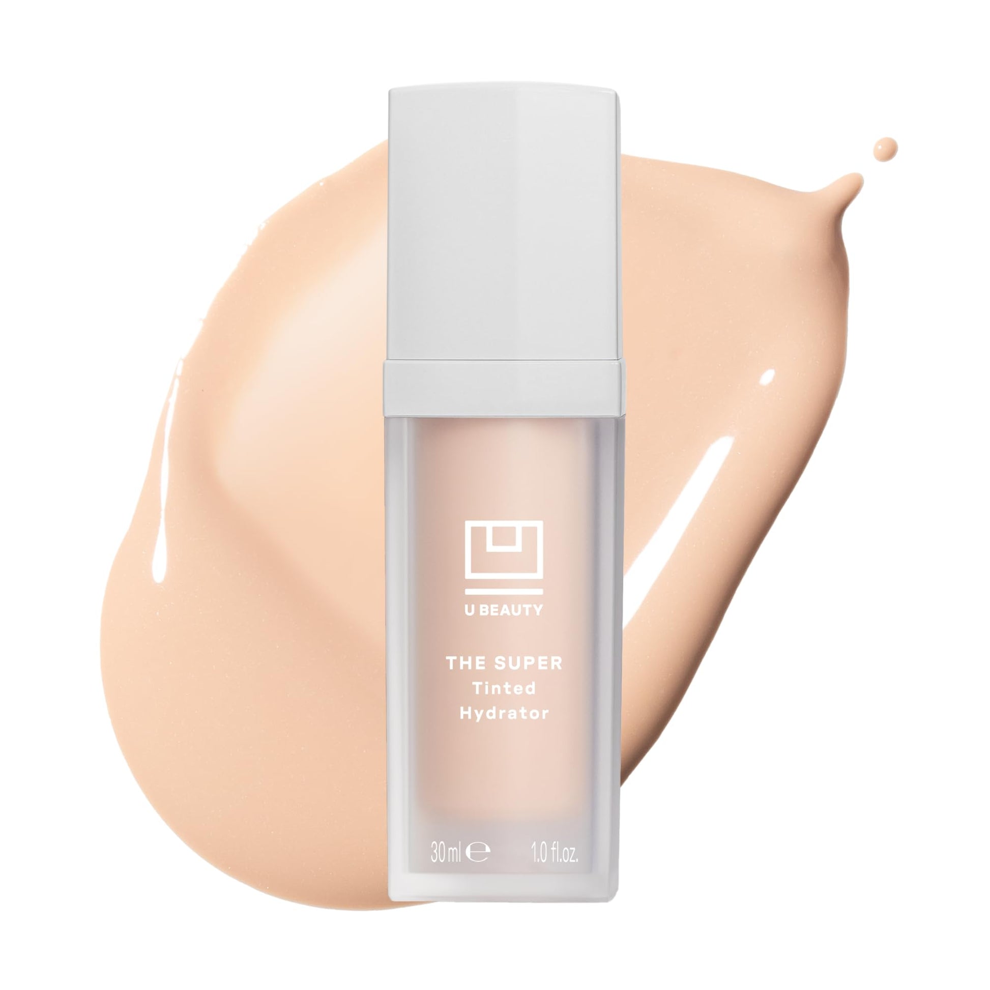 U Beauty The Super Tinted Hydrator Hyaluronic Acid Moisturizing Cream - Mega-Dose Skin Hydrator for Supple, Smooth, and Softer-Looking Skin For Up To 48 Hours - Shade 3-1.0 oz