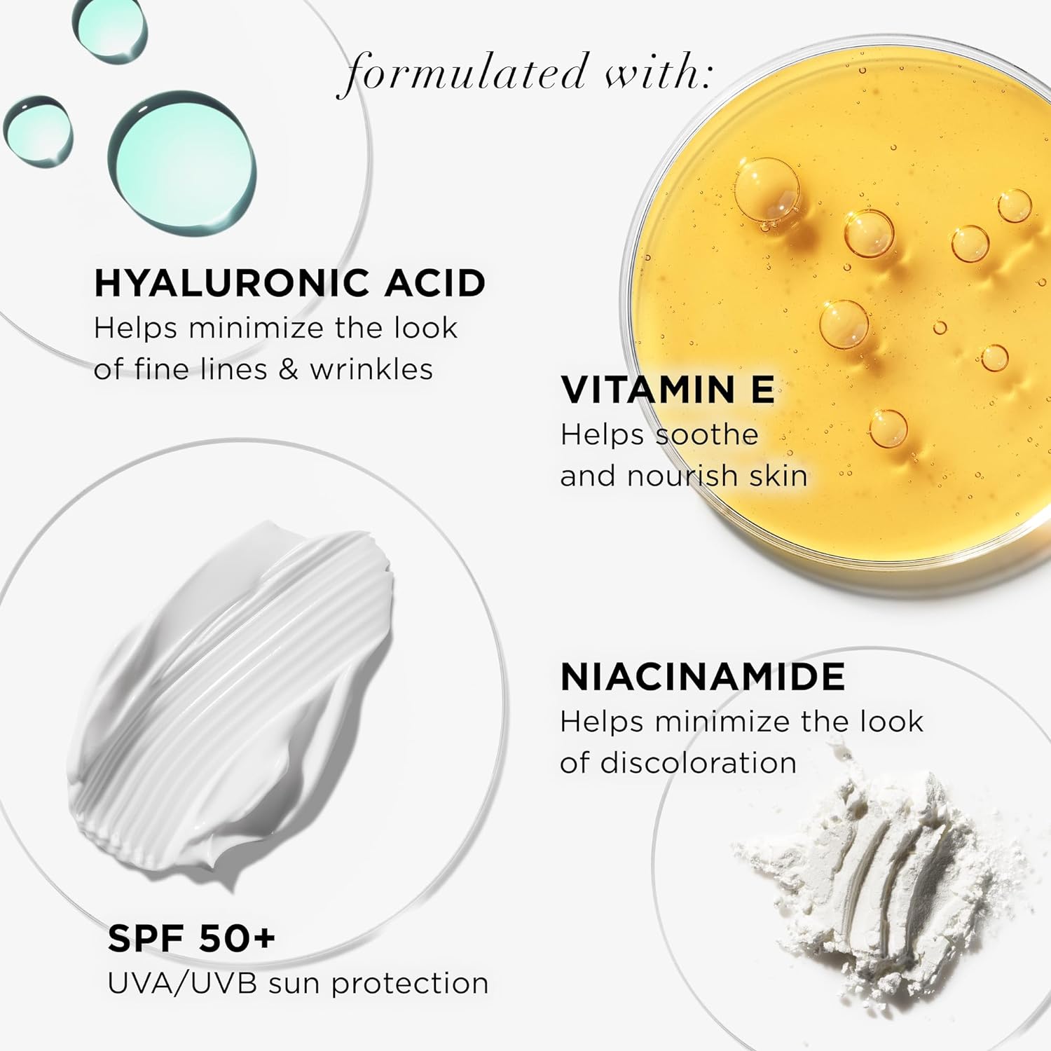 IT Cosmetics CC+ Cream - Full-Coverage Foundation With SPF 50, Color Corrector & Anti-Aging Serum, Formulated With Niacinamide & Hyaluronic Acid, Natural Finish, For All Skin Types, 1.08 fl oz