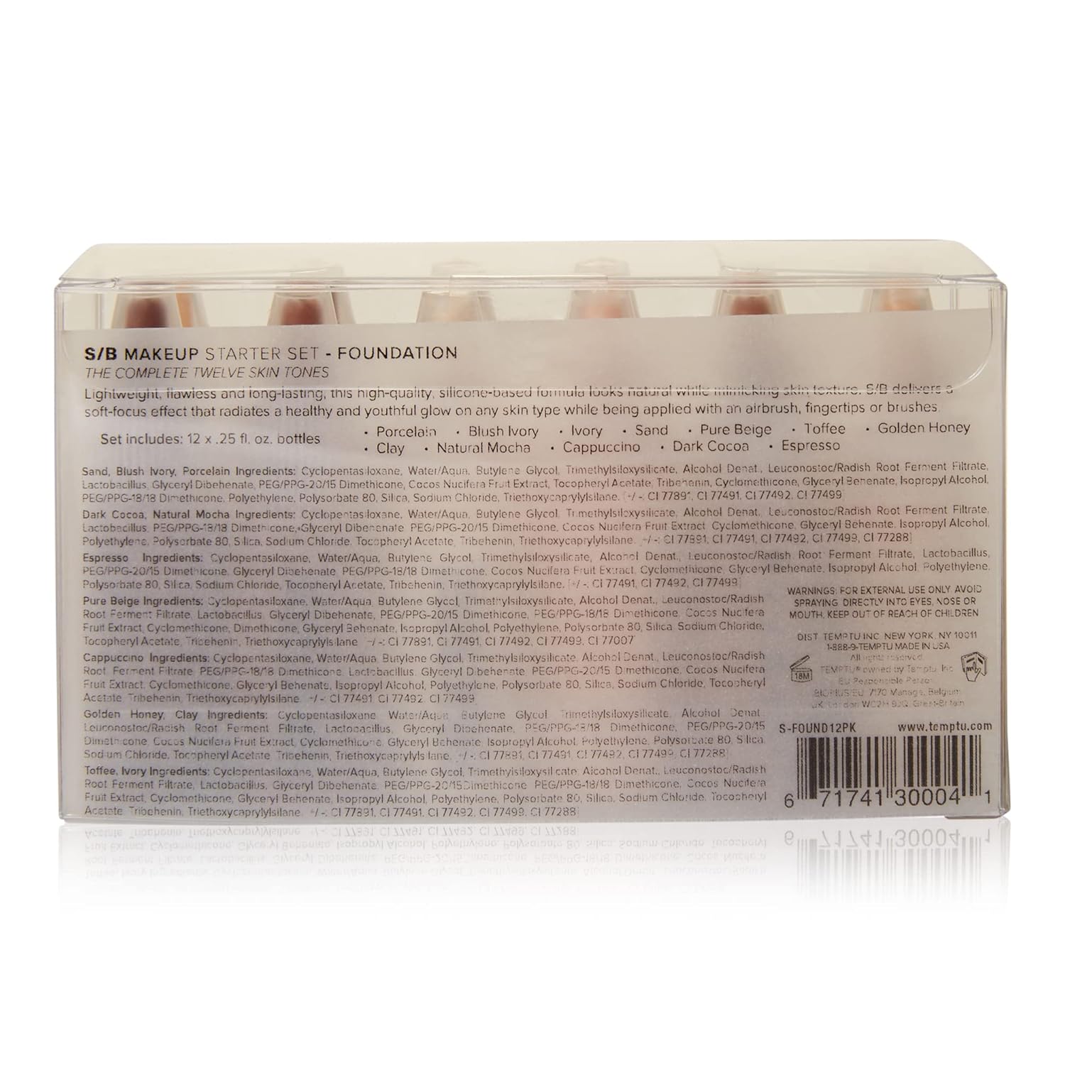 TEMPTU S/B Silicone-Based Airbrush Foundation