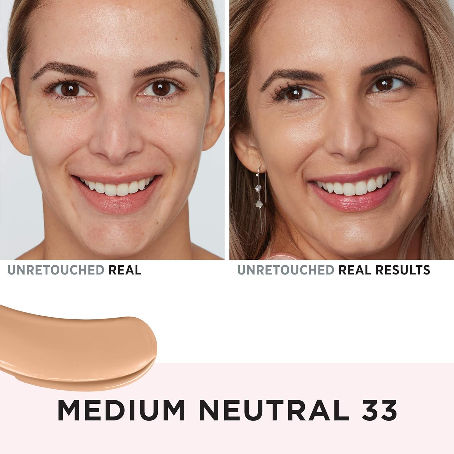 IT Cosmetics Your Skin But Better Foundation + Skincare - Hydrating Medium Buildable Coverage - Minimizes Pores & Imperfections - Natural Radiant Finish - With Hyaluronic Acid - 1.0 fl oz